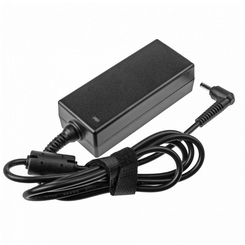 Zasilacz zielony Cell AD40P 45W do laptopów, 19V 2.37A, AC-to-DC, wejście 100–240V, czarny