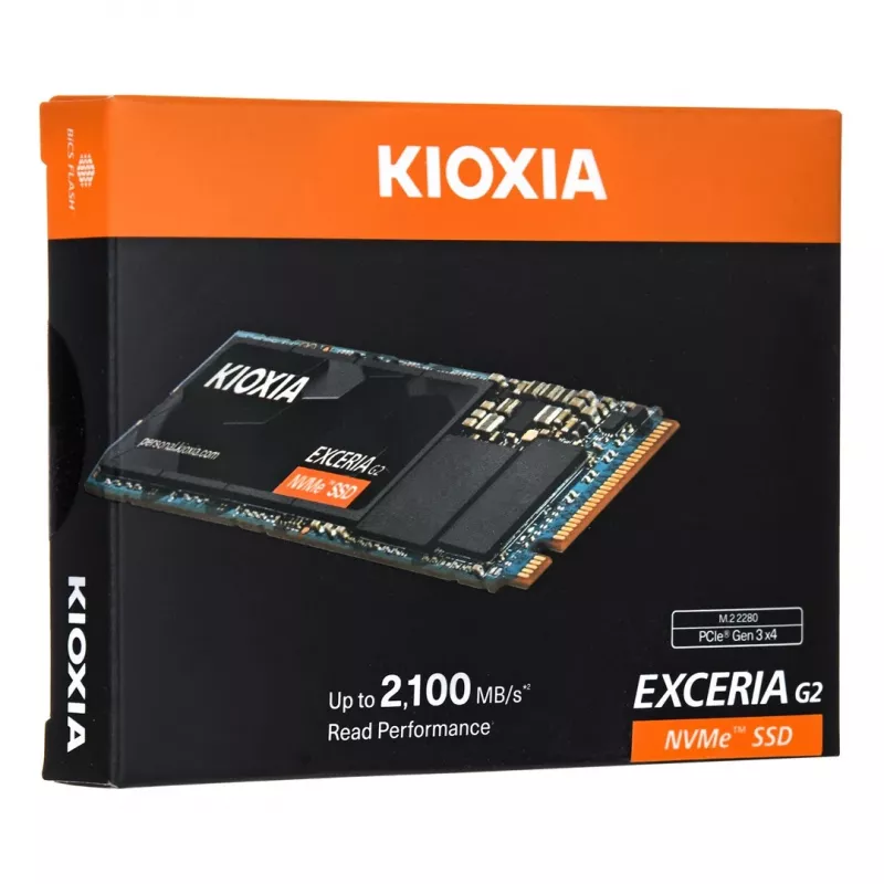 Dysk SSD Kioxia 2 TB M.2 PCI Express 3.1a NVMe EXCERIA G2