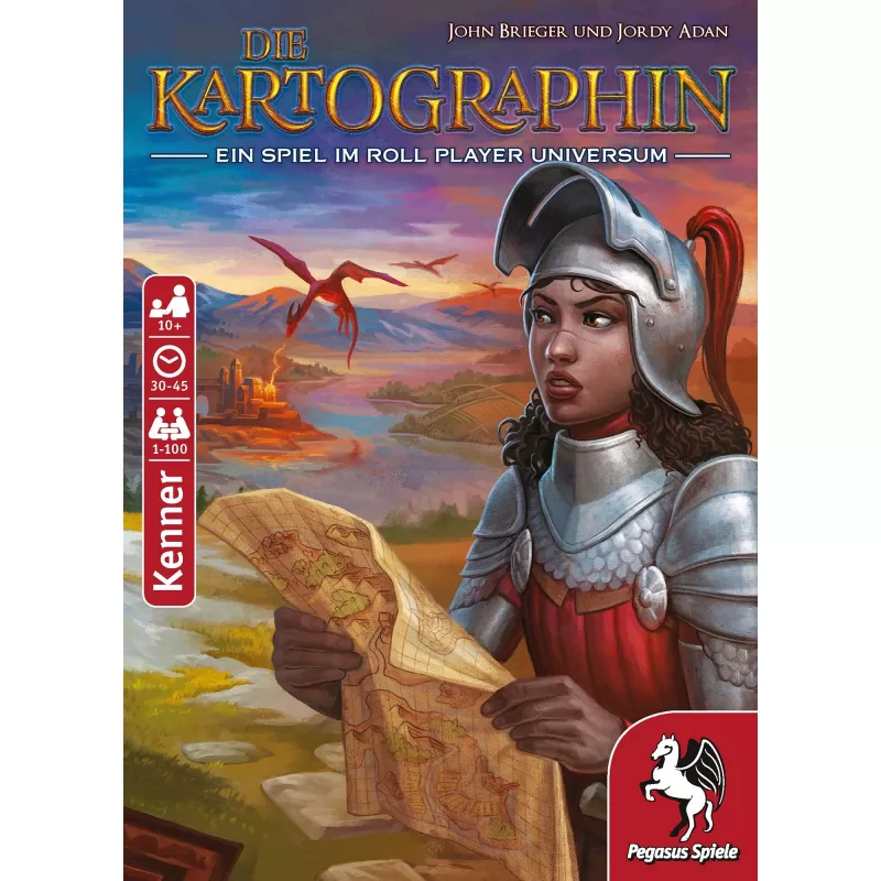Pegasus Spiele Die Kartographin gra planszowa