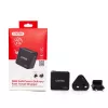 Unitek P1117B USB-C PD 65W uniwersalna ładowarka mobilna, 2x USB‑C PD + 1x USB‑A, czarna