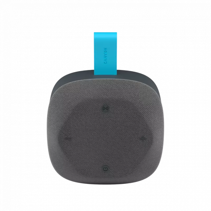 Canyon Hexagon 10 - Głośnik Bluetooth 5.3 - USB-C - Czytnik kart - IPX5 - niebiesko-szary