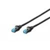 Kabel sieciowy Digitus CAT 5e SF/UTP Patchcord Czarny 3m