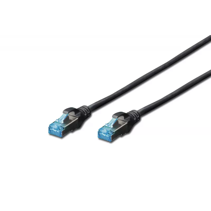 Kabel sieciowy Digitus CAT 5e SF/UTP Patchcord Czarny 3m