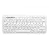Logitech Multi-Device K380 - Klawiatura - Bezprzewodowa - Bluetooth 3.0 - Niemiecka - Ecru