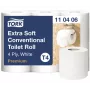 Papier toaletowy Tork Premium Extra Soft Conventional T4 — rolki 4-warstwowe 9,7 cm x 19,1 m, opakowanie 6 szt.