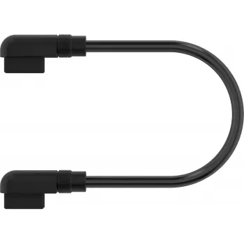 Corsair iCUE LINK Kabel 2x 135mm z wąskimi złączami 90A° Czarny