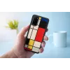 Etui Man and Wood do Samsung Galaxy S20 — czarne drewno