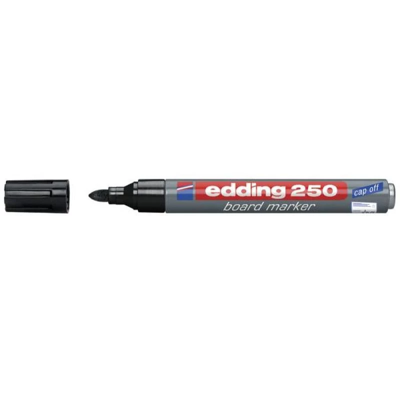 Marker z końcówką kulistą Edding 250, czarny
