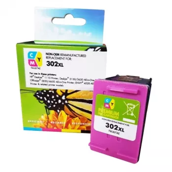 Kompatybilny Static-Control Hewlett-Packard 302XL (F6U67AE) Kolorowy, 330 stron