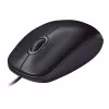 Logitech M90 przewodowa mysz optyczna biurowa — 1000 DPI, symetryczna, USB Type-A, czarna