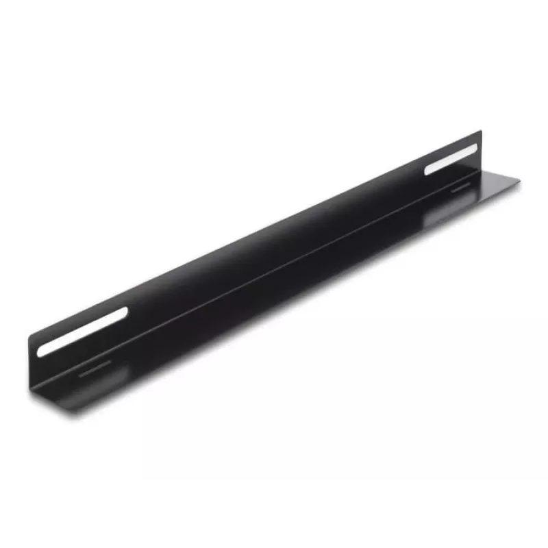 Uchwyt montażowy DeLOCK 19 cali 450x40mm 2 sztuki Czarny Metal