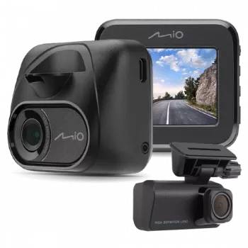 Mio MiVue C595WD (kamera tylna T30), Full HD, STARVIS, Ostrzeżenia przed fotoradarami | GPS | Wi-Fi