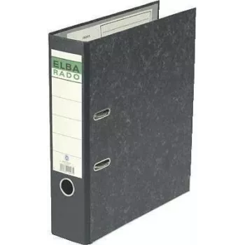 Segregator ELBA ELBArado 100081018 DIN A4 80 mm karton czarny (100081018)