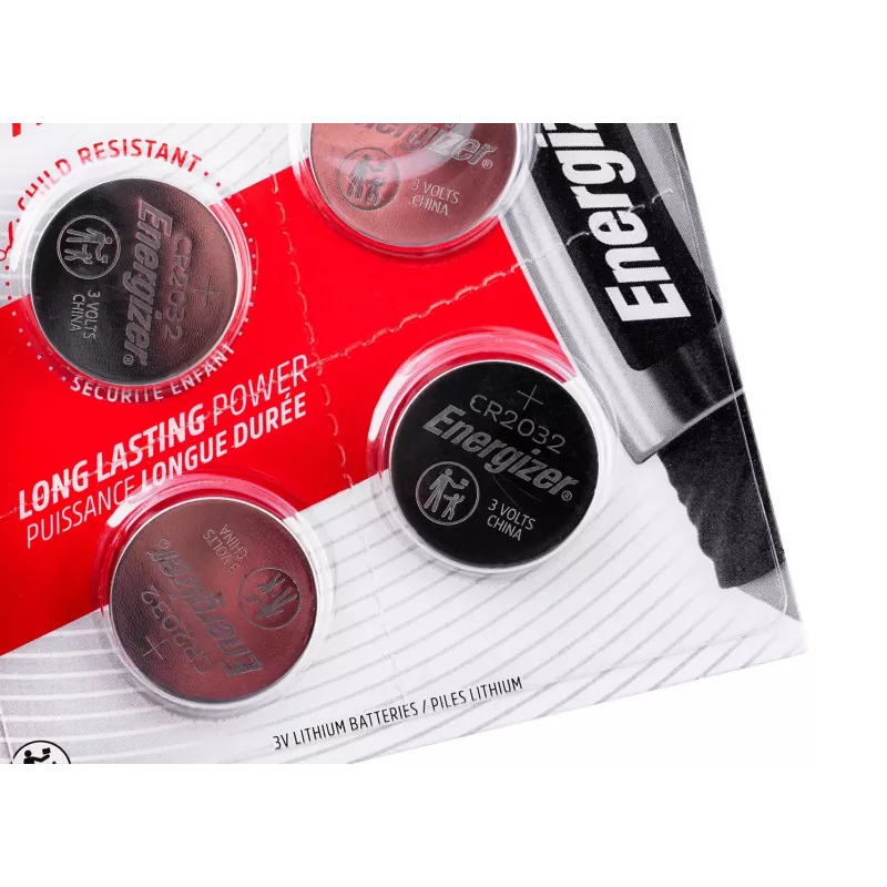 Bateria specjalistyczna ENERGIZER CR2032, 4 sztuki, 3V, ECO