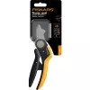 Sekator Fiskars Plus PowerLever Anvil Czarny Pomarańczowy