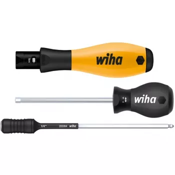 Wiha ESD momentowy wkrętak TorqueVario-S 0,1 - 0,6 Nm DIN EN 61340-5-1, DIN EN ISO 6789, DIN EN 26789 (36852)