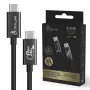 Kabel USB-C do USB-C Extralink CABESL05 — 2 m, USB 2.0, czarny