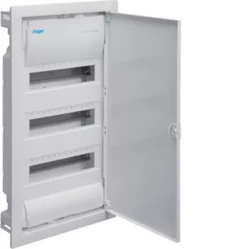 Hager VU36NE obudowa elektryczna IP30 Szerokość 348 mm Głębokość 94.5 mm Wysokość 630 mm