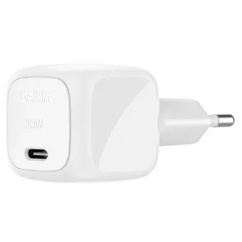 Belkin BoostCharge Ładowarka sieciowa do laptopa, smartfona, tabletu, biała, szybkie ładowanie, do użytku wewnątrz