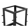Stojący stelaż Lanberg OR01-6115-B 15U Czarny 600 kg nośność