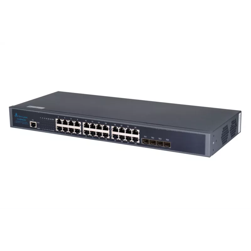 Managed Switch Extralink Chiron 24x RJ45 1000Mb/s 4x SFP+ L3