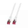 EFB-Elektronik Kabel krosowy RJ45 kat. 6 S/FTP LSZH biały 1 m Producent: EFB Elektronik (K5518.1)