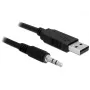 DeLOCK 83115 Konwerter USB 2.0 na Serial TTL z wtykiem jack 3,5 mm, 1,8 m - 5 V