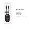 Kabel USB-A – Lightning Orsen S9L 1 m 2,1 A — czarny