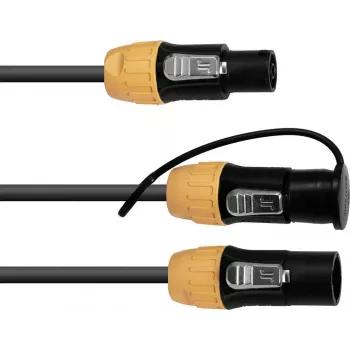 adapter kablowyowy EUROLITE 30235009 IP T-Con (męski) na 2× T-Con (żeński) — rozgałęźnik sygnału