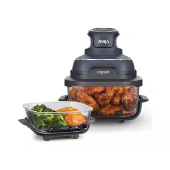Frytkownica powietrzna Ninja CRISPi Single 3,8 L 1700 W Niebieski, Szary, Przezroczysty