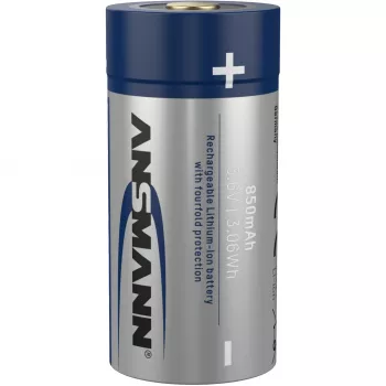 Akumulator Li-ion Ansmann 16340 850 mAh 3,6 V z wejściem Micro USB 1300-0015