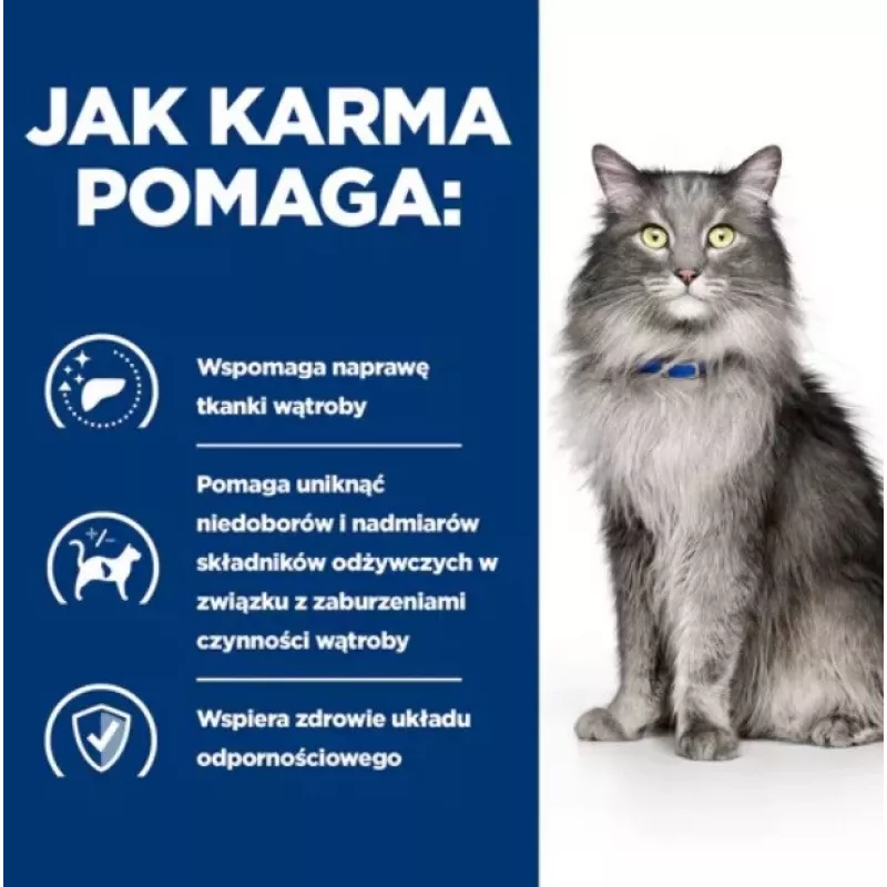 HILL'S Prescription Diet Liver Care - sucha karma dla kota - 1,5 kg
