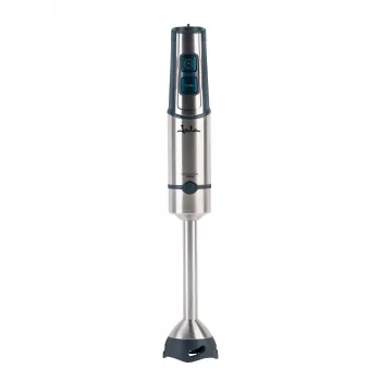 Blender ręczny Jata JEBT1854 — 1500 W, do 14 500 obr./min, ostrza ze stali nierdzewnej, ciemnoniebieski