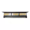 DIGITUS Professional DN-91624U - Patch Panel - RJ-45 X 24 - Schwarz, RAL 9005 - 1U (19)