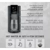 Caso Turbo Hot Water Dispenser | HW 616 | Dystrybutor wody | 2600 W | 2,5 L | Tworzywo sztuczne/Stal nierdzewna | Czarny/Stal nierdzewna