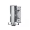 Chłodzenie powietrzne CPU Montech NX400, wentylatory 120 mm, białe, wymiary 156×74×120 mm, TDP 270 W