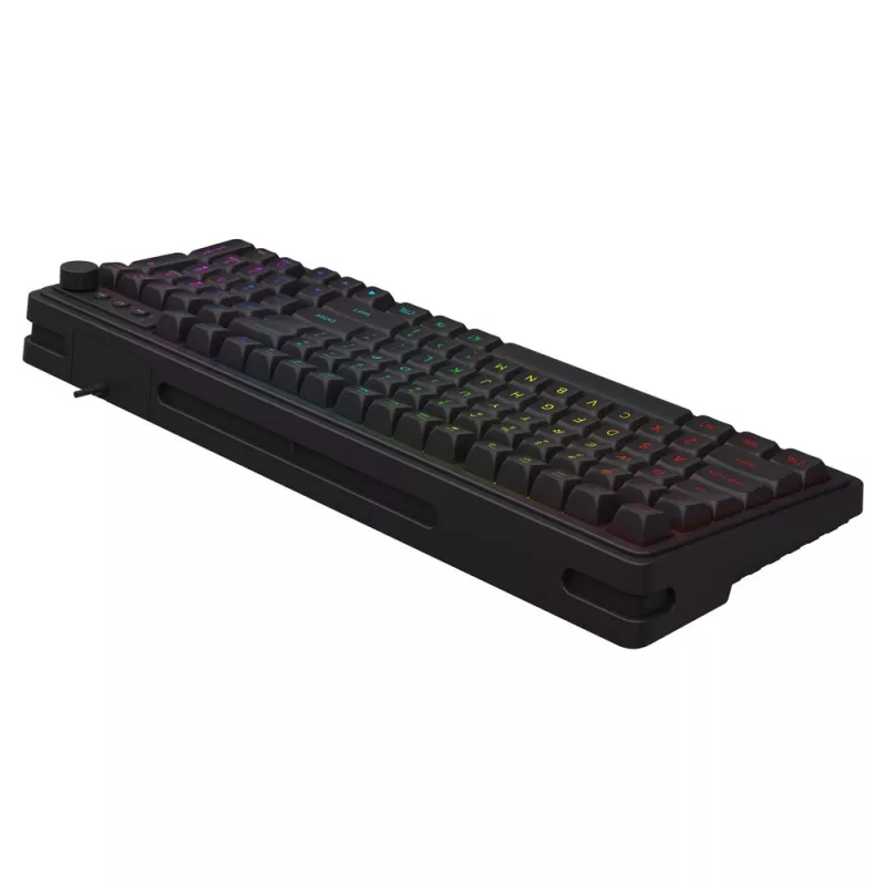 Klawiatura gamingowa Savio Galaxis USB QWERTY US English Czarny