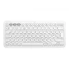 Logitech Multi-Device K380 - Klawiatura - Bezprzewodowa - Bluetooth 3.0 - Niemiecka - Ecru