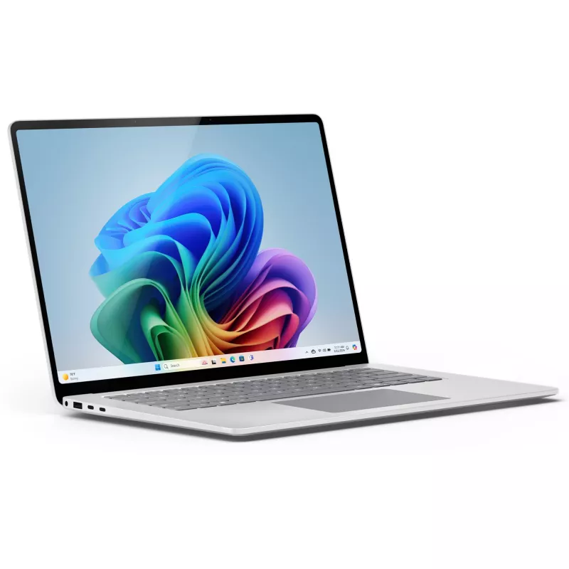 Microsoft Surface Laptop Copilot+ PC dla Firm - 7. edycja - Snapdragon X Elite X1E-80-100 - Win 11 Pro - Qualcomm Adreno - 16 GB RAM - 256 GB SSD - 38,1 cm (15 cali)