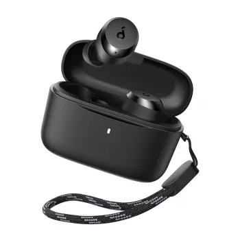 Bezprzewodowy zestaw słuchawkowy douszny Anker A25i — Bluetooth, wewnątrzuszny, czarny
