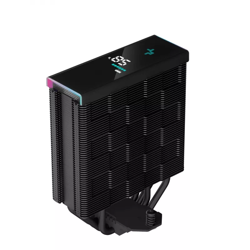 Chłodnica powietrza procesora DeepCool AK400 DIGITAL 12 cm Czarny 1 szt.