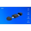 Bezprzewodowy nadajnik audio Savio TR-17 Bluetooth USB 10 m Czarny