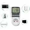 Elektroniczny timer QOLTEC PC0628 z wyświetlaczem LCD, odliczanie 24-godzinne