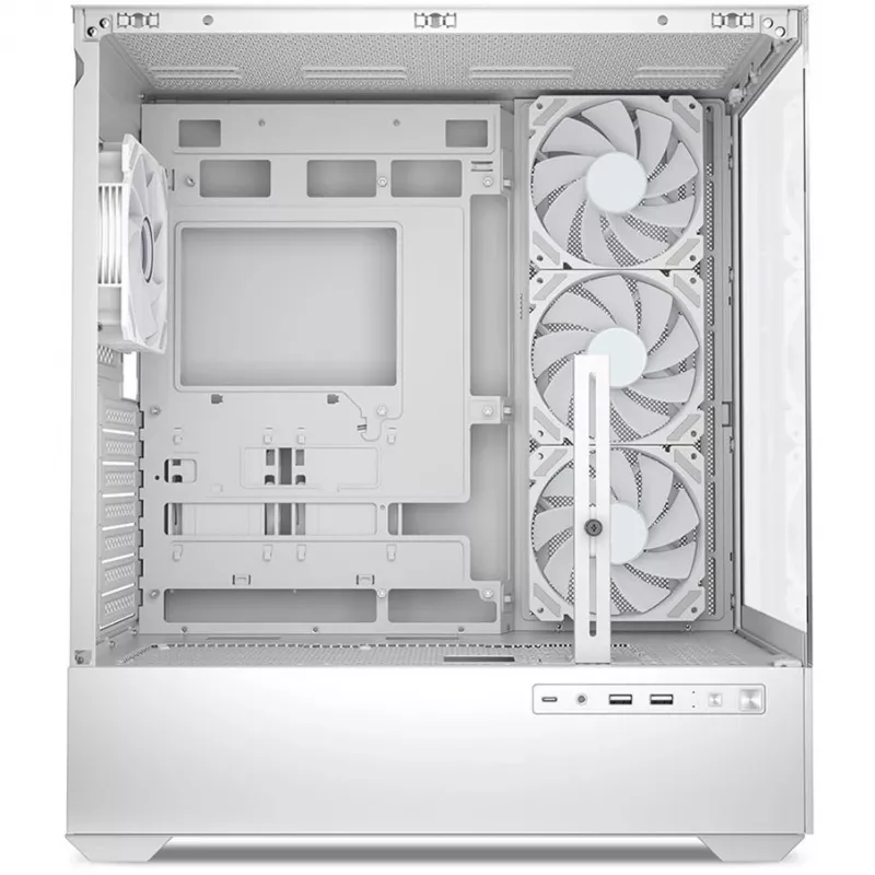 Obudowa PC Sharkoon AK6 RGB, ATX, biała