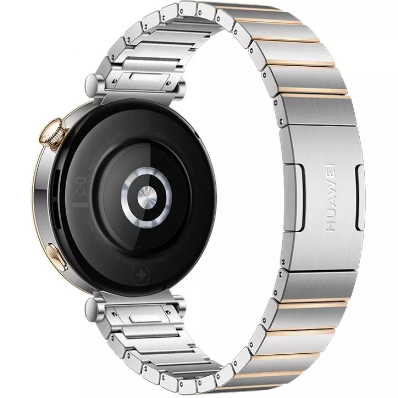 Huawei WATCH GT 4. Przekątna wyświetlacza: 3,35 cm (1.32), technologia ekranu: AMOLED, rozdzielczość wyświetlacza: 466 x 466 pikseli. Pamięć flash: 32 GB. WLAN. GPS. Bateria/pojemność baterii