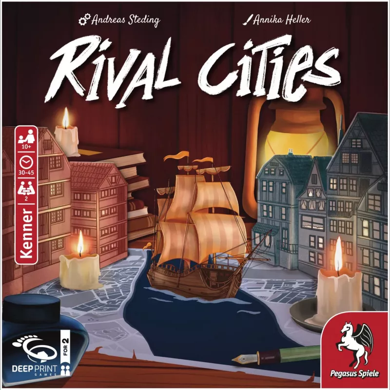 Deep Pint Games Rival Cities, gra planszowa