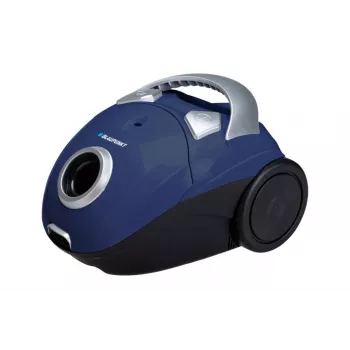 Odkurzacz cylindryczny BLAUPUNKT VCB202 AGDBLVC053 — 700 W, 2 L worek na kurz, teleskopowa rura metalowa, przewód 4,2 m, niebieski