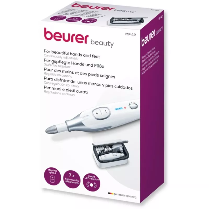 Zestaw do manicure i pedicure Beurer MP 42