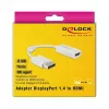 adapter kablowya wideo DeLOCK 63936 DisplayPort na HDMI 0,1 m biały