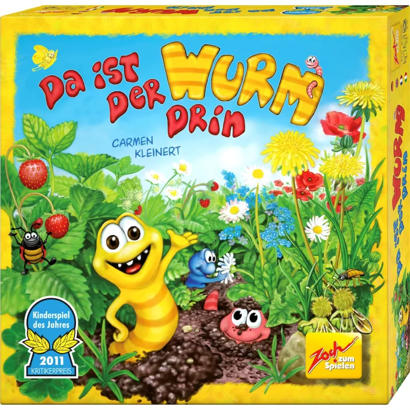 Da ist der Wurm drin, Gra planszowa Dziecięca Gra Roku 2011